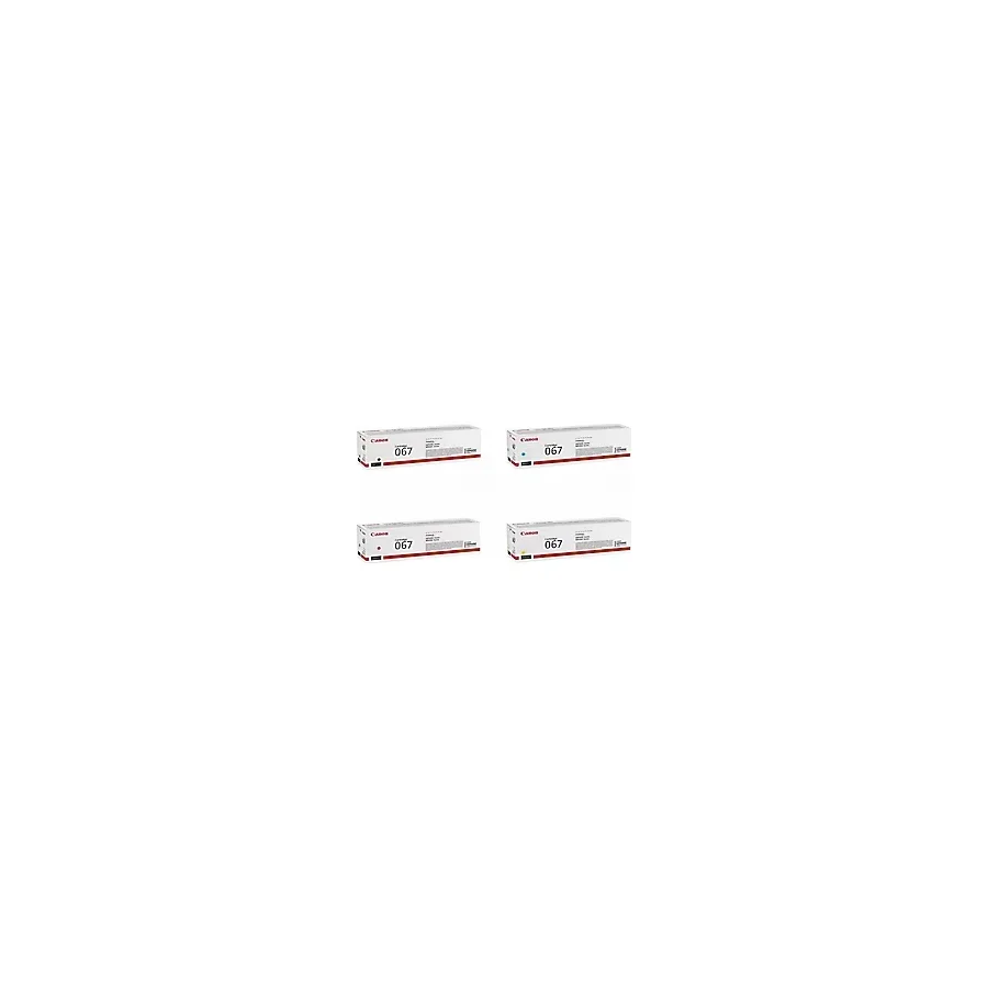 Canon CRG-067 Orjinal 4 Renk Toner Seti