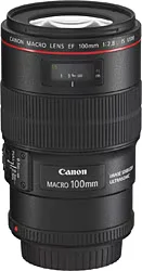 Canon EF 100mm f/2.8L Macro IS USM Lens