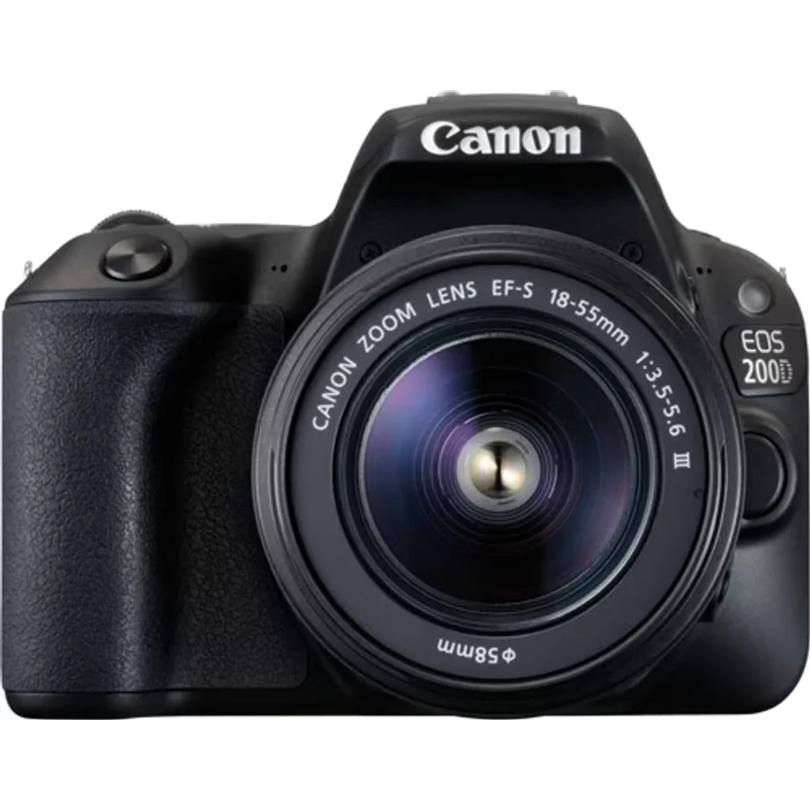 Canon EOS 200D + 18-55mm Lens DSLR Fotoğraf Makinesi