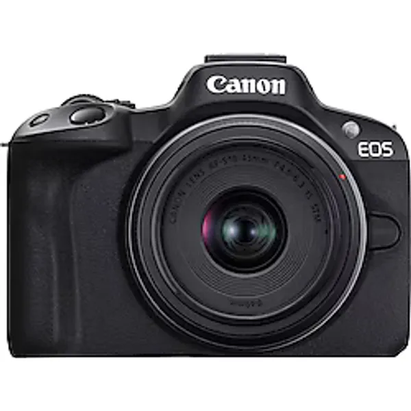 Canon EOS R50 + 18-45mm Lens Siyah Aynasız Fotoğraf Makinesi