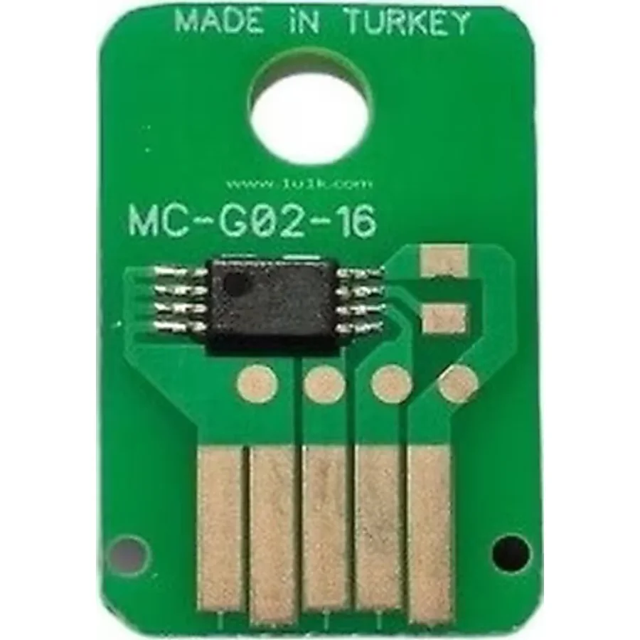 Canon G2460,G2420,Gx6040,Gx7040,G1420,G2020,G3420 Cihazlari Atik Murekkep Tanki Chip Canon Mc-G02 Bakım Kartusu Chip