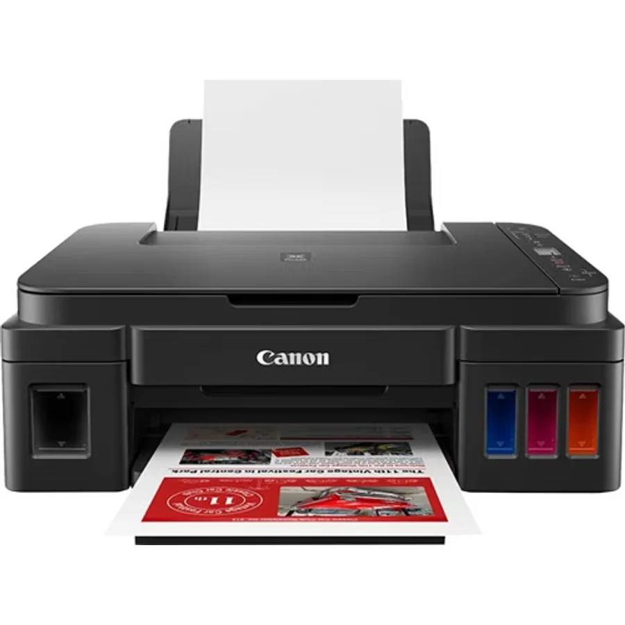 Canon Pixma G3411 Wi-Fi + Tarayıcı + Fotokopi Renkli Çok Fonksiyonlu Tanklı Mürekkep Püskürtmeli Yazıcı