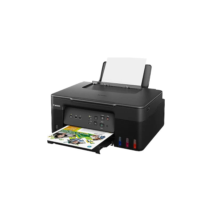 Canon Pixma G3430 Wi-Fi + Tarayıcı + Fotokopi Renkli Çok Fonksiyonlu Tanklı Mürekkep Püskürtmeli Yazıcı