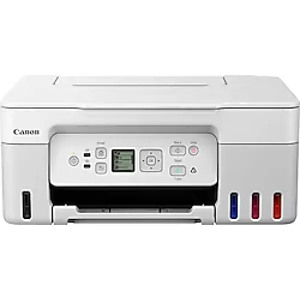Canon Pixma G3470 Beyaz Wi-Fi + Tarayıcı + Fotokopi Tanklı Çok Fonksiyonlu Mürekkep Püskürtmeli Yazıcı