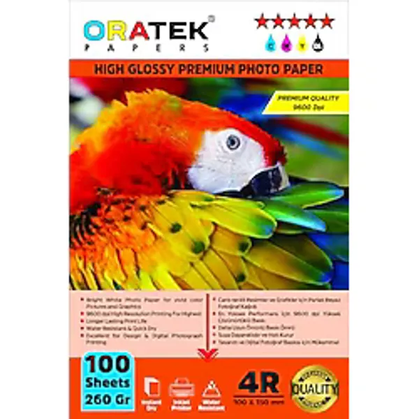 Canon Pixma G640 Evertday Premium Parlak 10X15Cm Fotoğraf Kağıdı 260 Gr. 100 Adet