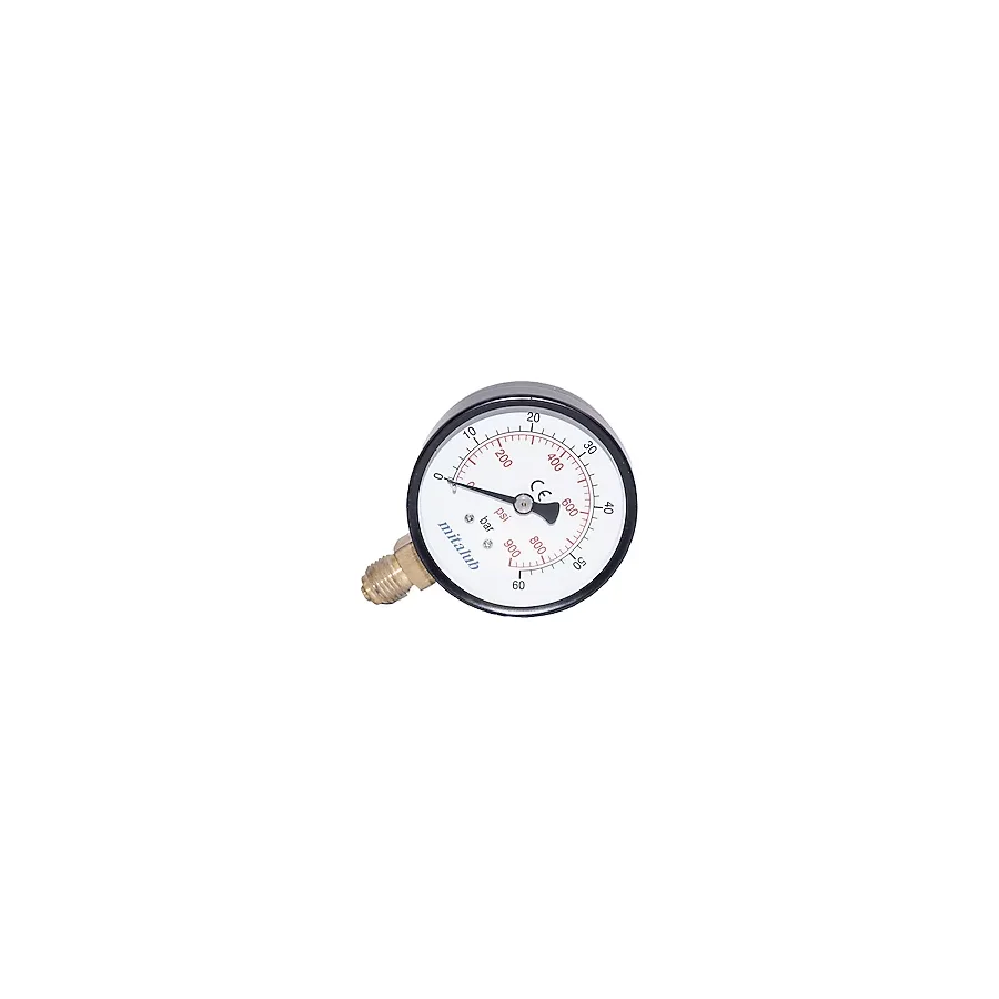 ÇAP63 MANOMETRE ALT BAĞL. 6 BAR G1/4"