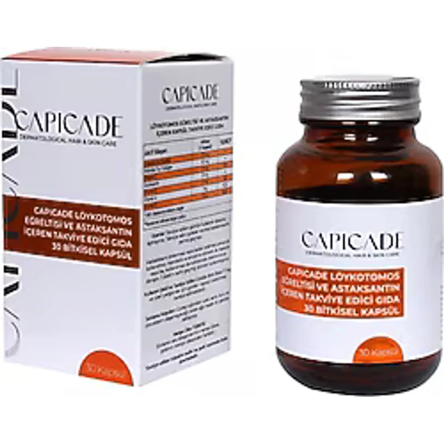 Capicade Löykotomos Eğreltisi ve Astaksantin 30 Kapsül