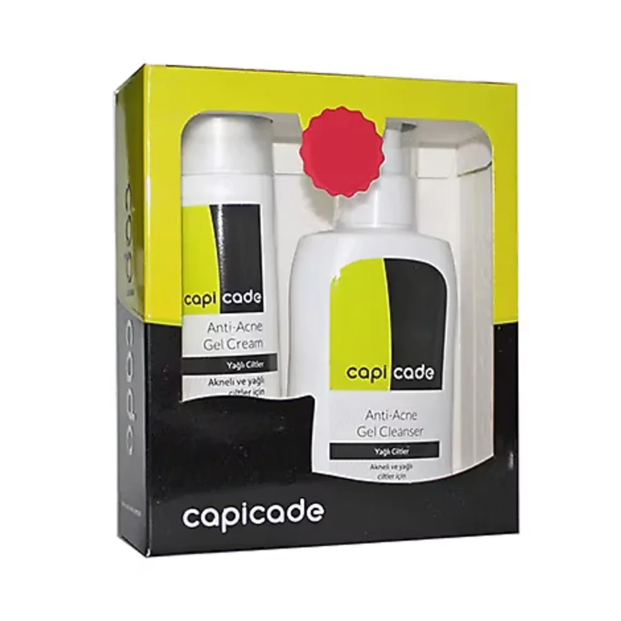 Capicade Yağlı & Akneli Ciltler İçin Anti-acne Bakım Seti
