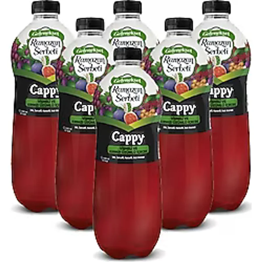 Cappy Ramazan Şerbeti 1 Lt Pet 6'lı Paket - 6 lt