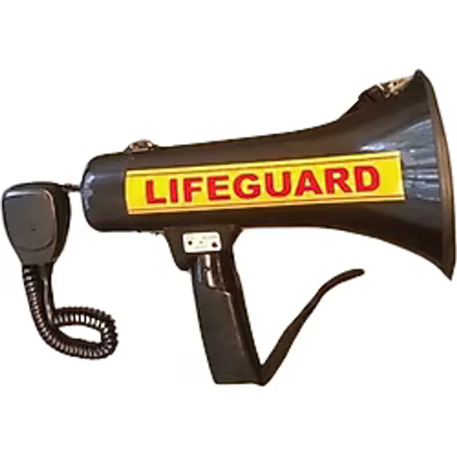 Captain Cousto Cankurtaran Megafon - Mayklı- Şarjlı- 120 Watt