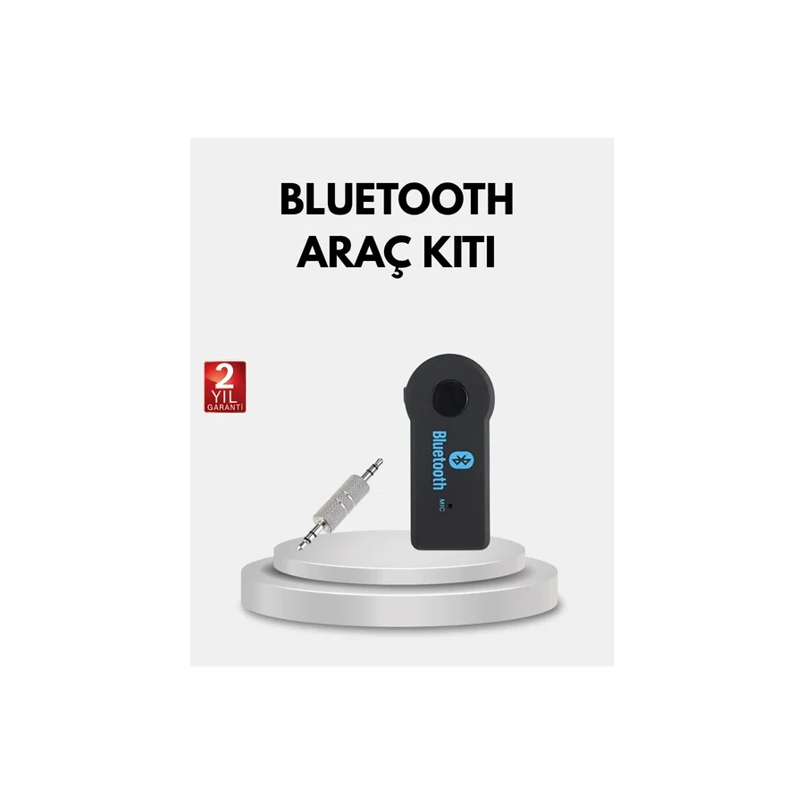 Car Bluetooth Aux Oto Mp3 Player Kablosuz Müzik ve Görüşme Cihazı