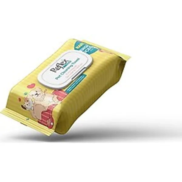 Care Kedi Ve Köpekler İçin Çok Amaçlı Hijyenik Temizleme Mendili, Nergis Çiçeği Kokulu 50'Li