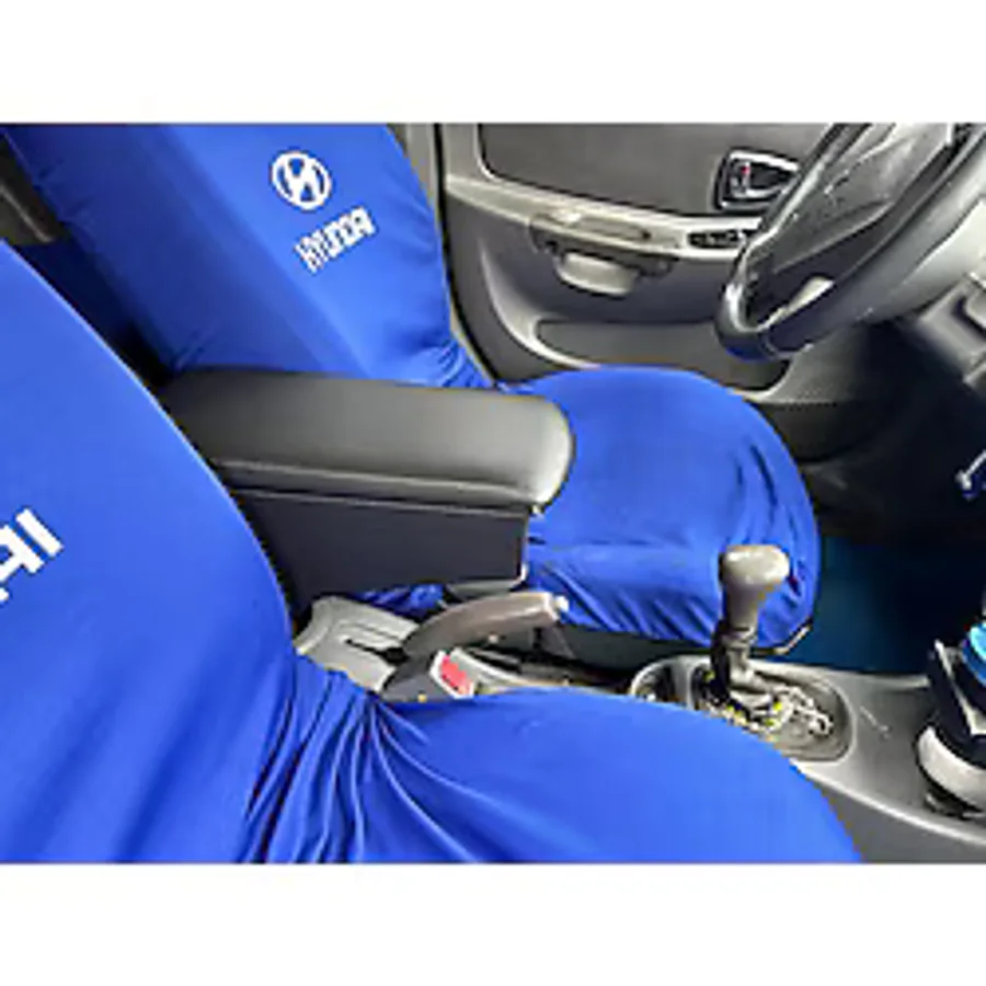 Carface Hyundai Accent Admire Deri Kol Dayama Kolcak Siyah Ozel Uretim Mdf