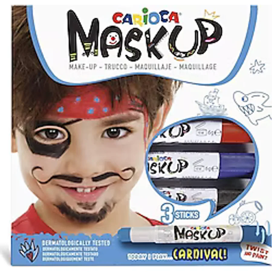 Carioca Mask Up Karnaval 3 Renk Yüz Boyası