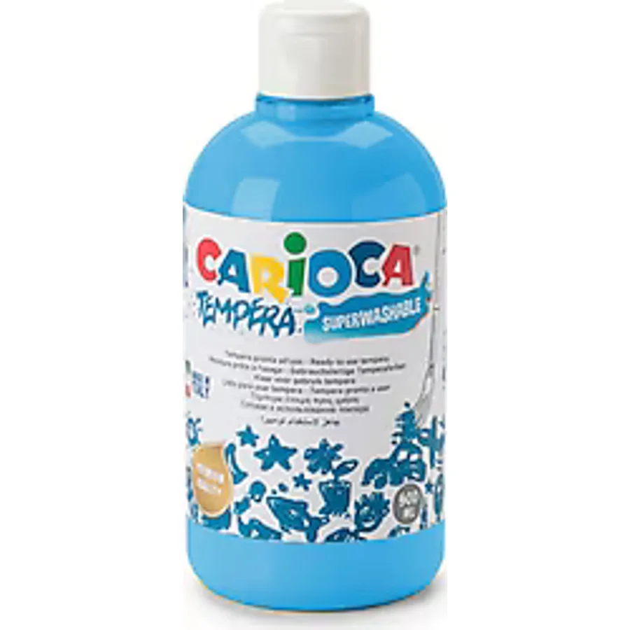Carioca Süper Yıkanabilir 500 ml Mavi Tempera Boyası