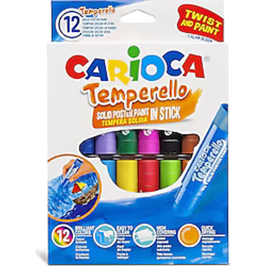 Carioca Temperello 12'li Stick Poster Boyama Kalemi