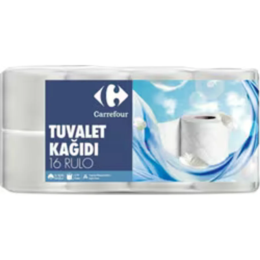 Carrefour 2 Katlı 16'lı Tuvalet Kağıdı
