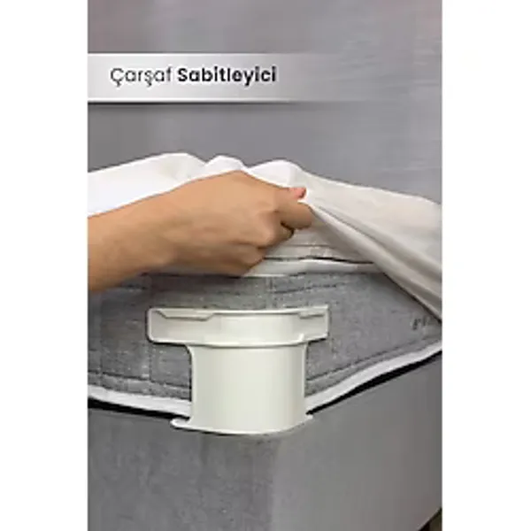 Çarşaf Sabitleyici 4'Lü Set - Nevresim Ve Çarşafmatik Tutucu Pratik Yatak Kaymaz Toplayıcı Aparatı