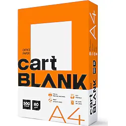 Cart Blank A4 Fotokopi Kağıdı 80 G/m2 500'lü Paket