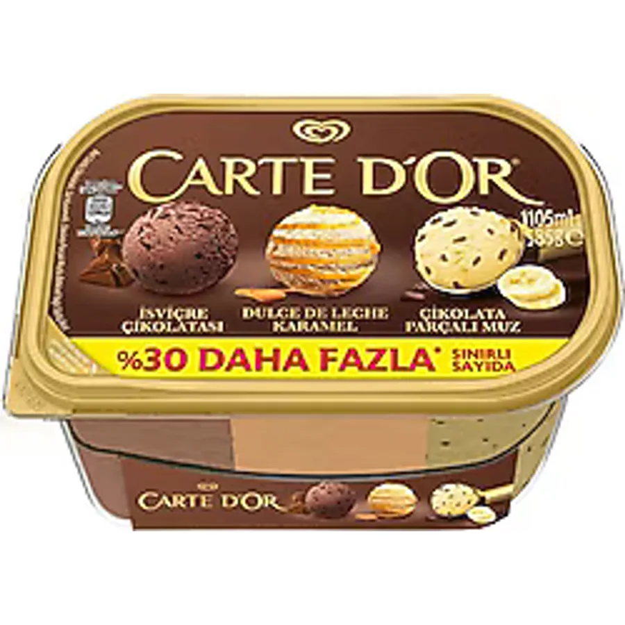 Carte d'Or İsviçre Çikolatası Karamel Muz 1105 ml