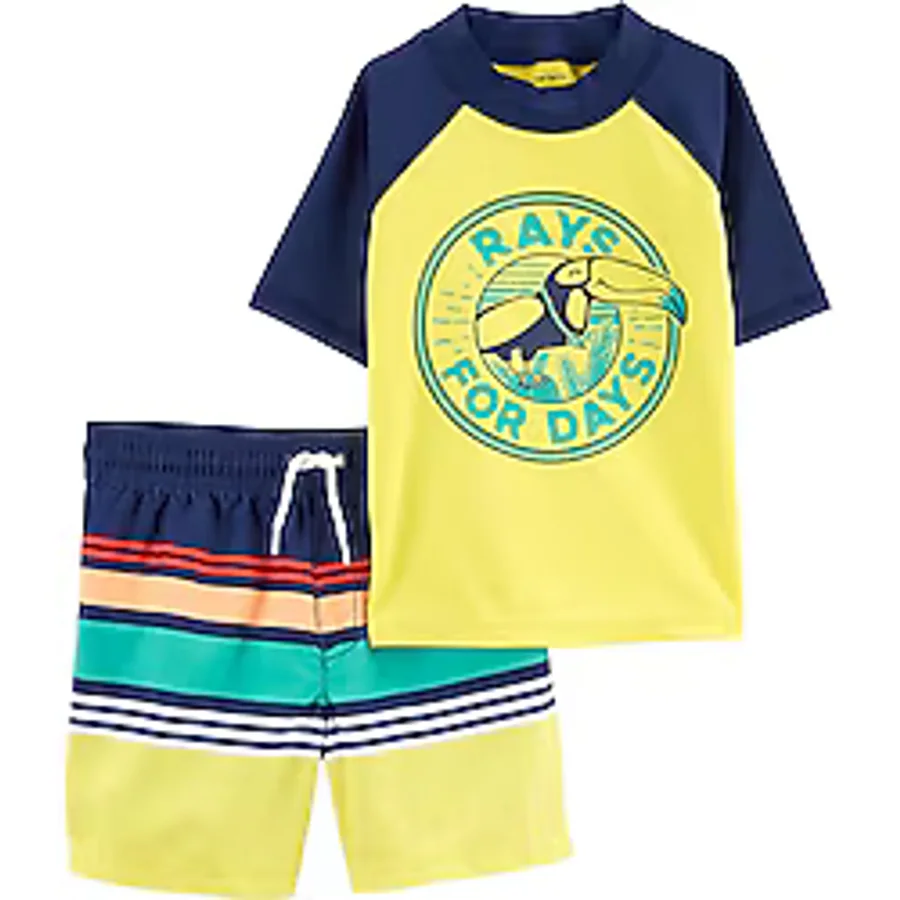 Carter's Erkek Bebek Güneş Koruyucu Mayo Set