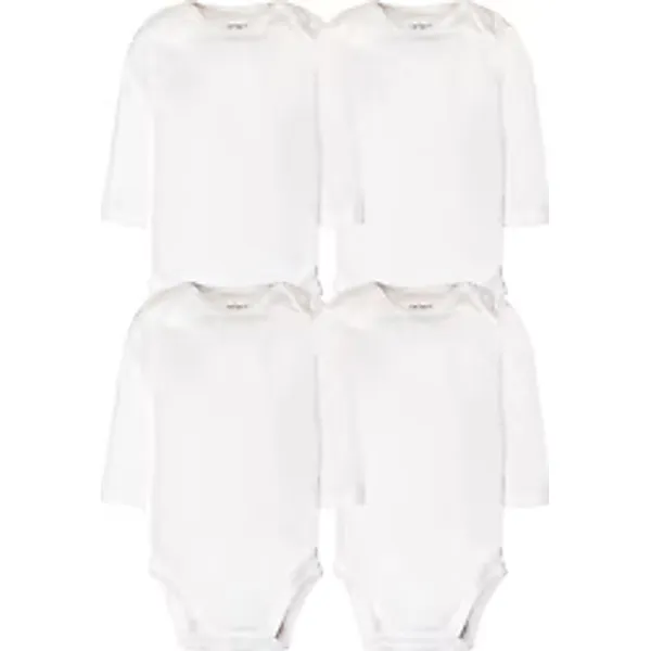 Carters 1L930610 Uzun Kollu 4'lü Bebek Body Set