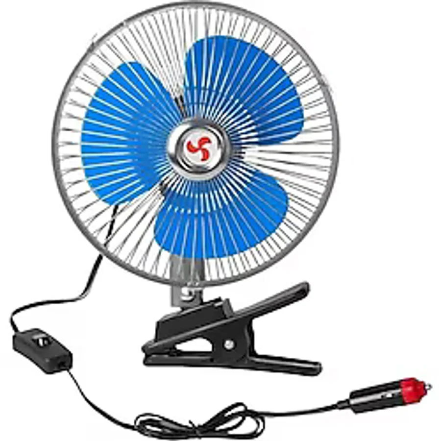 Carub 8 İnç Mandallı Br6400304 12V Araç Vantilatörü