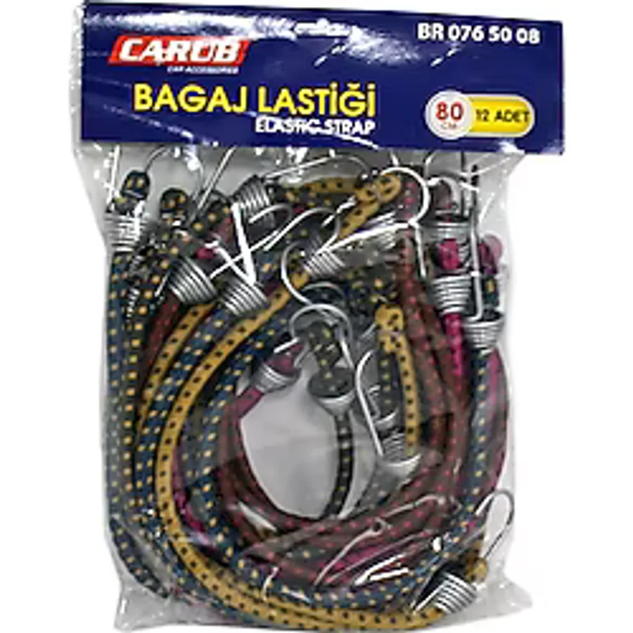 Carub Bagaj Ahtapot Lastik 12'li 80 cm