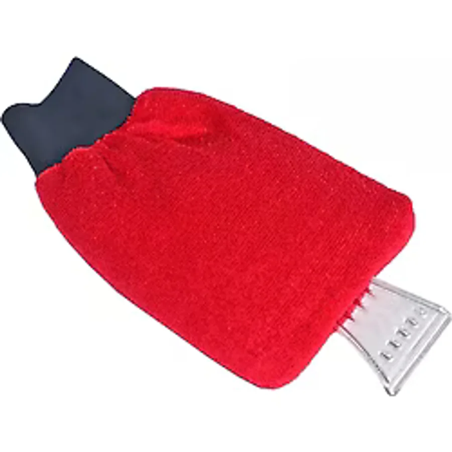 Carub Buz Kazıyıcı + Kar Temizleme Eldiveni Br0922424 Şeffaf
