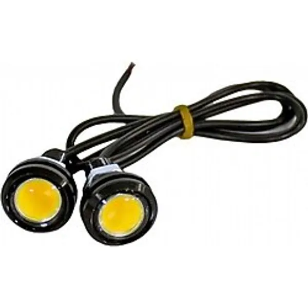 Carub Lamba Ayna Altı C.O.B Led 2'Li 12V 22Mm Turuncu