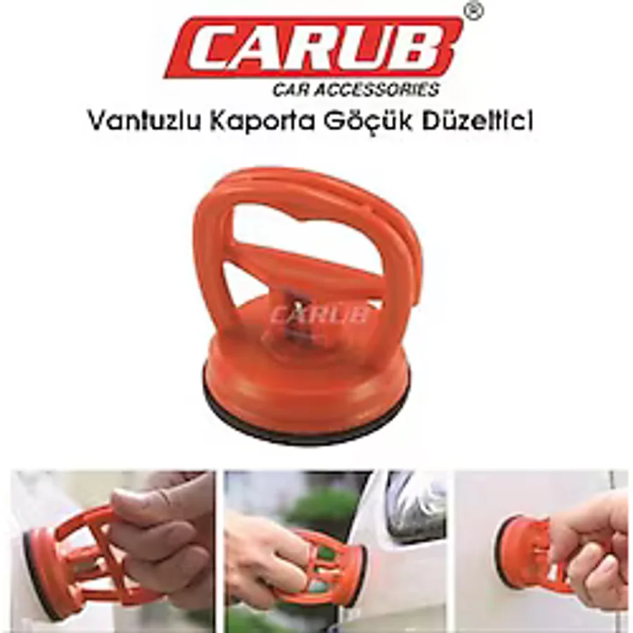 CARUB Vantuzlu Araç Kaporta Göçük Düzeltici Ezik Düzeltme SİYAH