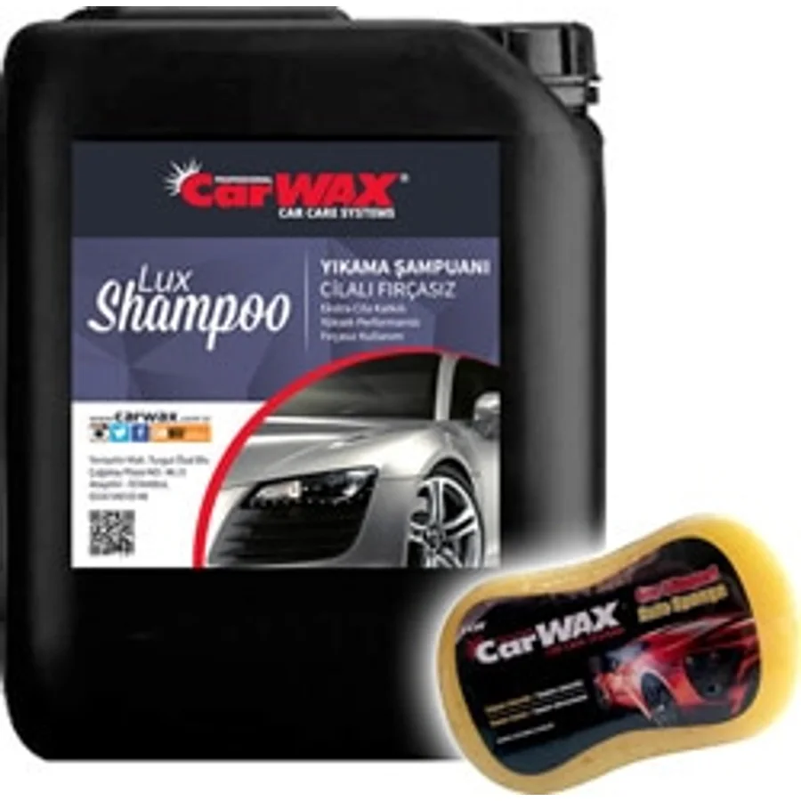 Carwax 5 kg Gold Shine Cilalı Oto Şampuan