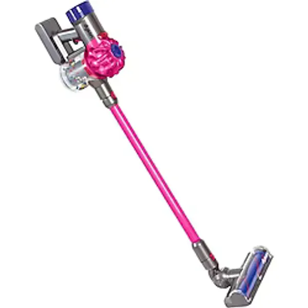 Casdon - Oyuncak Dyson Kablosuz Elektrikli Süpürge - Pembe