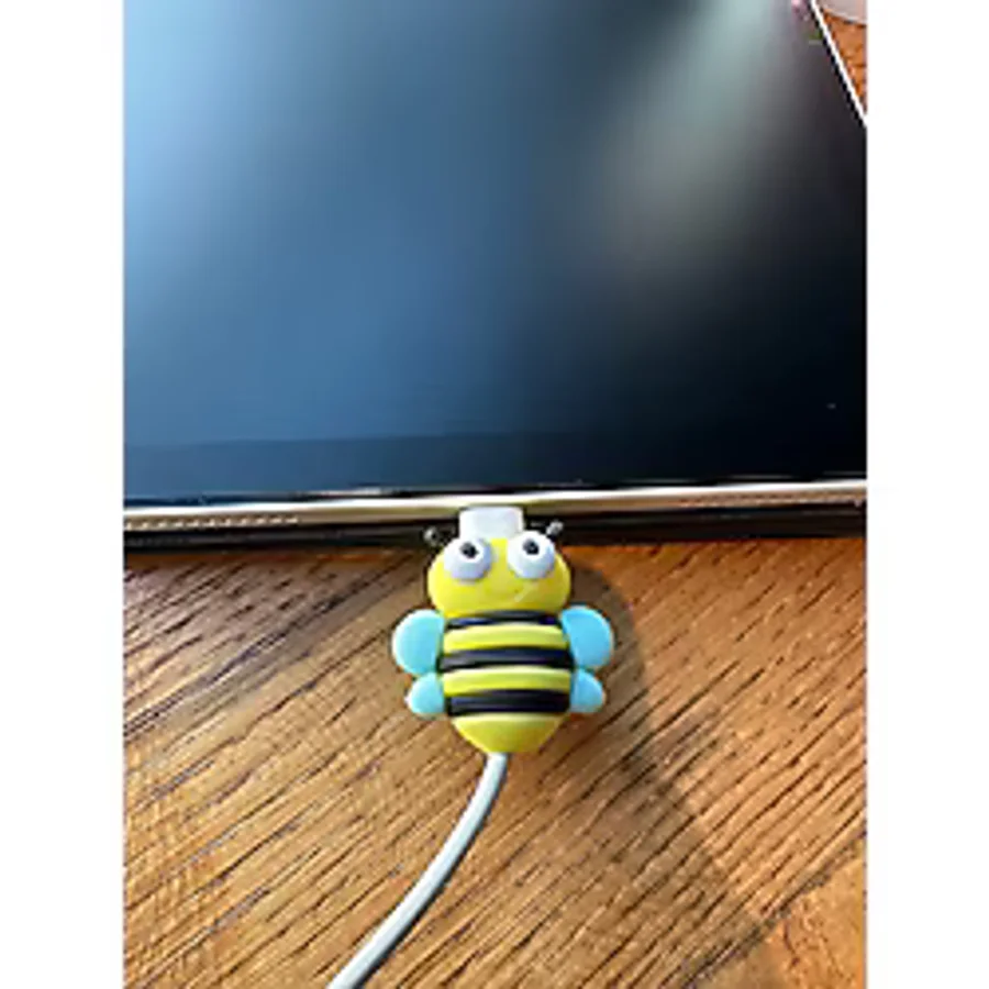 Case collection Sevimli Figürlü Slikon Kablo Ucu Koruyucular Typc Lightning Micro Usb