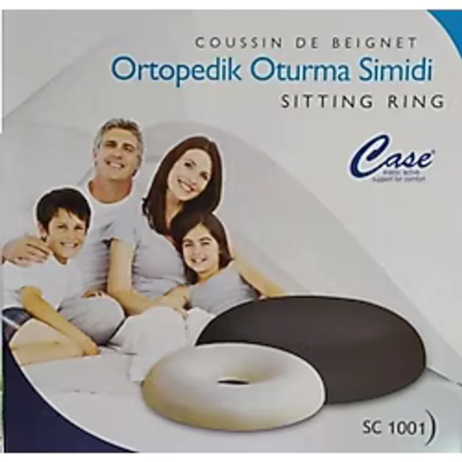Case SC1001 Ortopedik Visco Oturma Simidi Ortası Delik