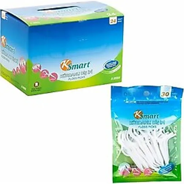 Caselka Kürdan Diş İpi, Poşetli, 30'lu Paket, K-3593