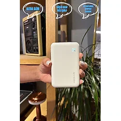 CaseMood Powerbank 5000 Mah Ultra Slim Hızlı Taşınabilir Batarya Iphone 11 12 13 14 15 16 Samsung-xiaomi