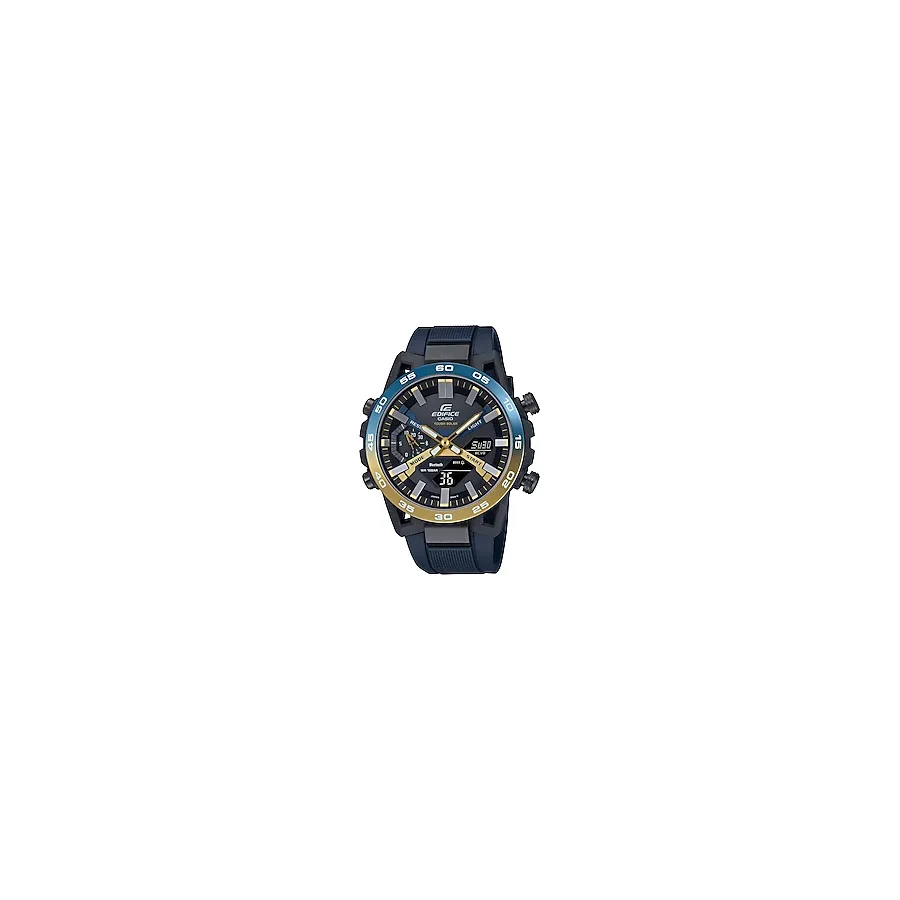 Casio Edifice Sospensione ECB-2000 Silikon Kordon Erkek Kol Saati