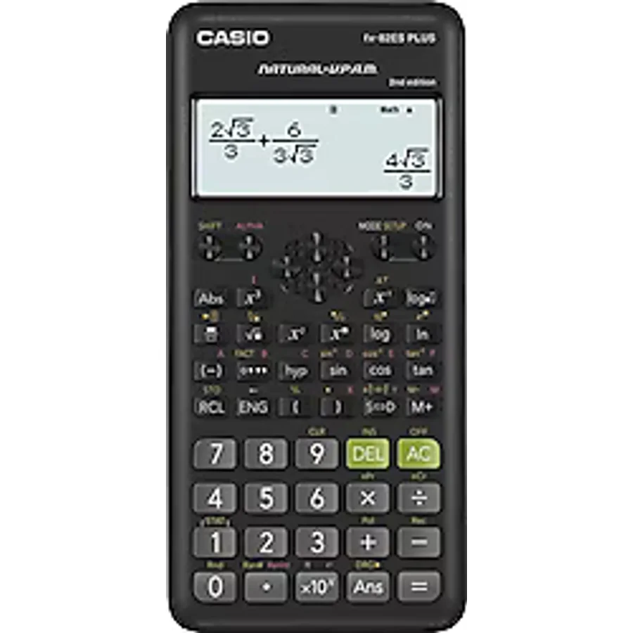 Casio FX-82ES Plus 2. Versiyon 252 Fonksiyonlu Bilimsel Hesap Makinesi