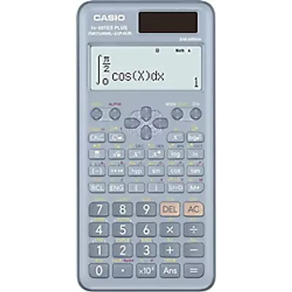 Casio Fx-991ES Plus 2. Versiyon Mavi 417 Fonksiyonlu Bilimsel Hesap Makinesi