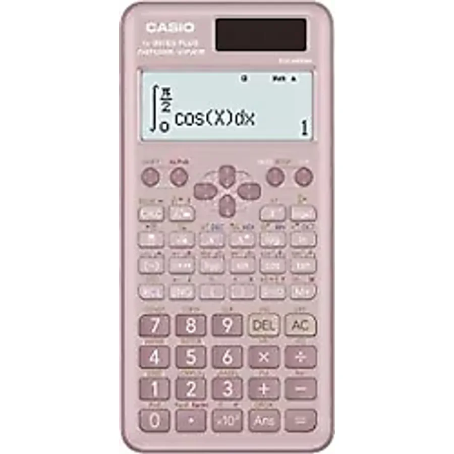 Casio Fx-991ES Plus 2. Versiyon Pembe 417 Fonksiyonlu Bilimsel Hesap Makinesi