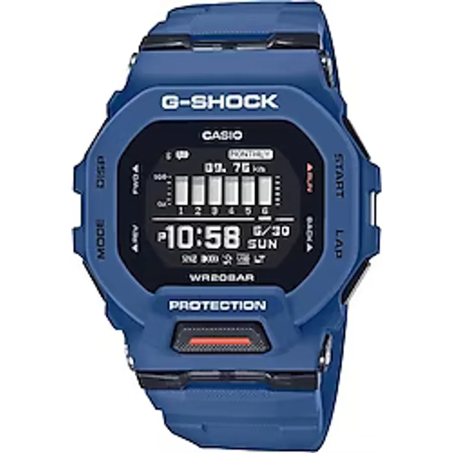 Casio G-Shock G-Squad GBD-200-2DR Mavi Erkek Kol Saati