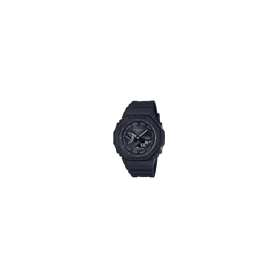 Casio G-Shock GA-B2100-1A1DR Silikon Kordon Siyah Erkek Kol Saati