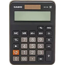 Casio MX-12B-BK Siyah 12 Haneli Masaüstü Hesap Makinesi