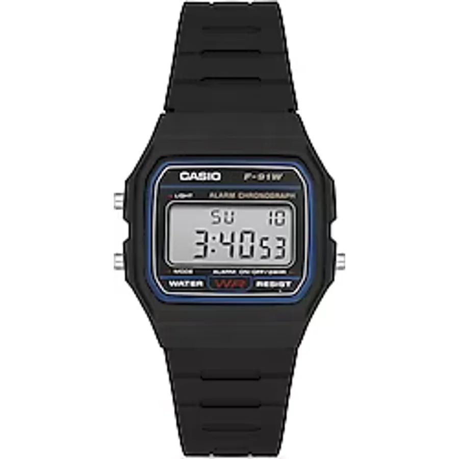 Casio Standart F-91W-1DG Siyah Kol Saati