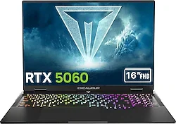 Casper Excalibur G915.1362-DF60X-C i7-13620H 32 GB 1 TB SSD RTX5060 16" WUXGA Gaming Laptop