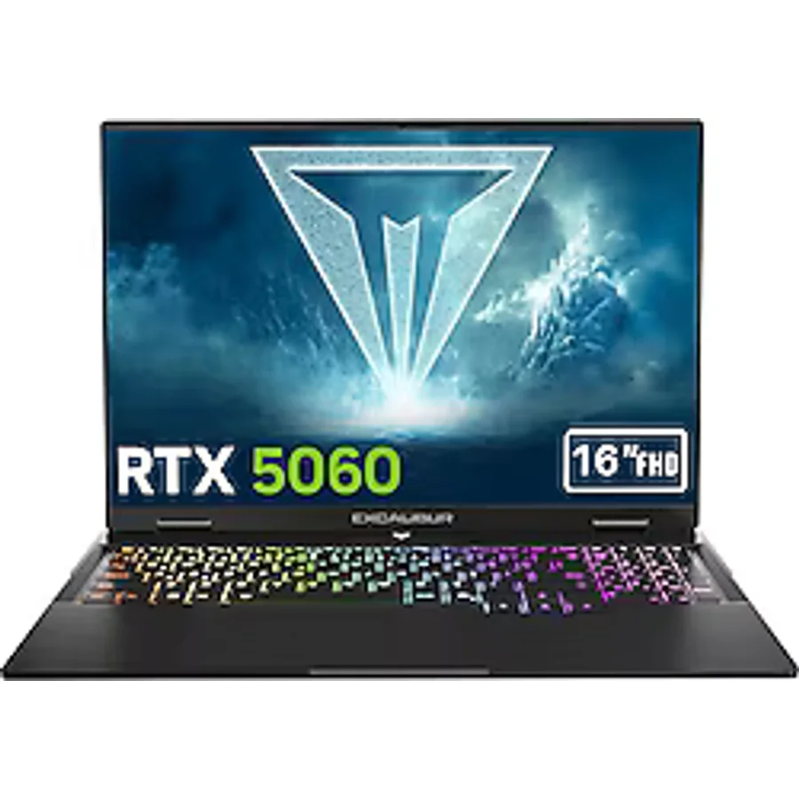 Casper Excalibur G915.1362-DF60X-C i7-13620H 32 GB 1 TB SSD RTX5060 16" WUXGA Gaming Laptop