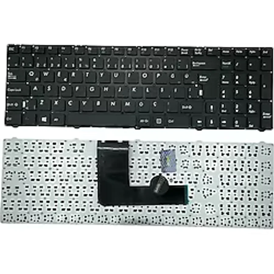 Casper İle Uyumlu V150062bk1-Tr, V150062dk1, V150062jk1-Tr Notebook Klavye Siyah Tr