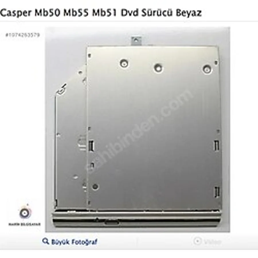 Casper Mb50 Mb55 Mb51 Dvd Sürücü Beyaz