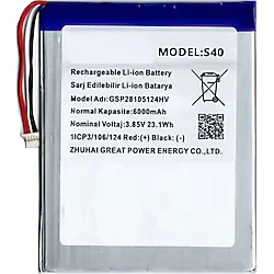 Casper Via S40 L40 Tablet Batarya - Pil